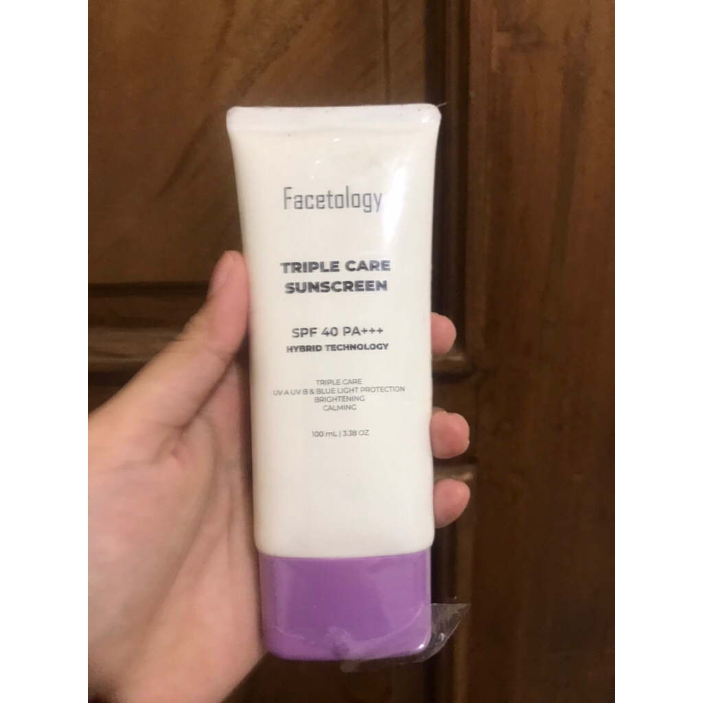 sunscreen facetology 100ml