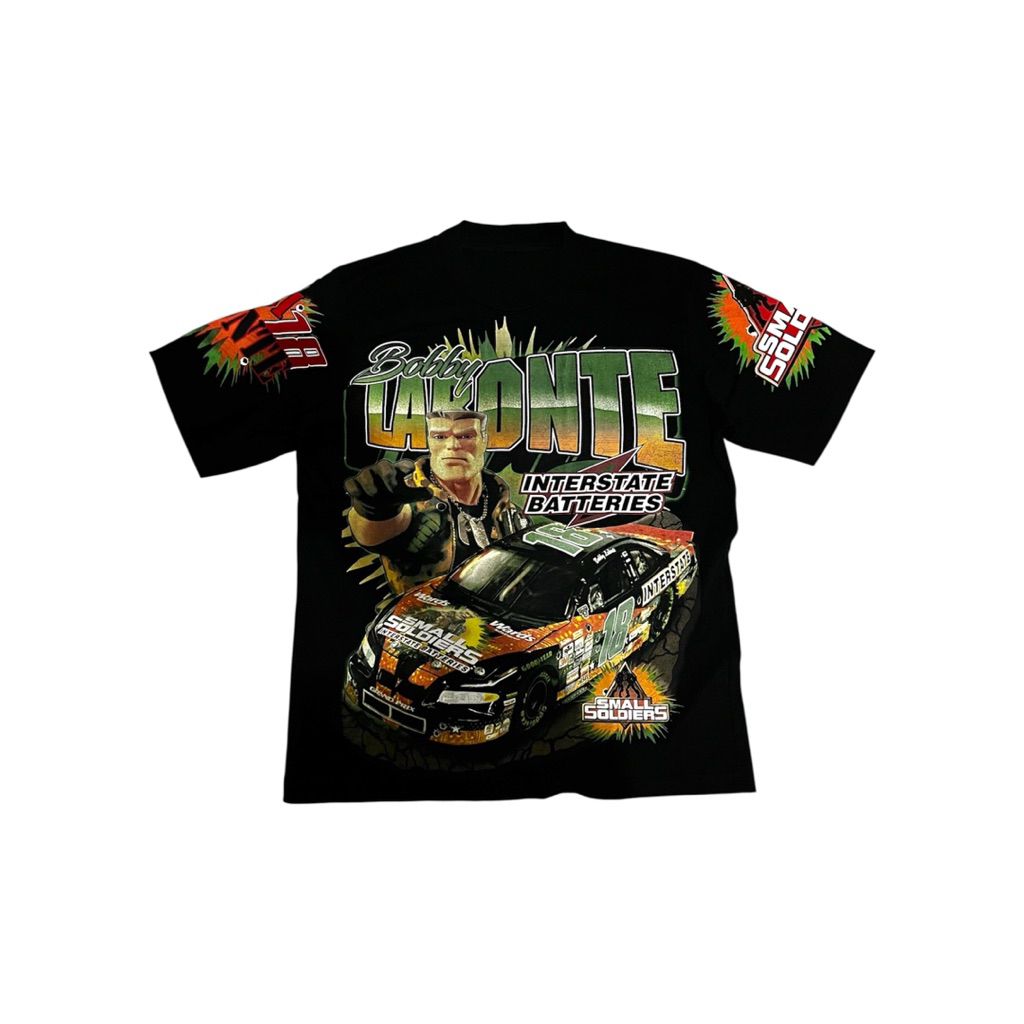 Interstate batteries bobby labonte x small soldier nascar tees
