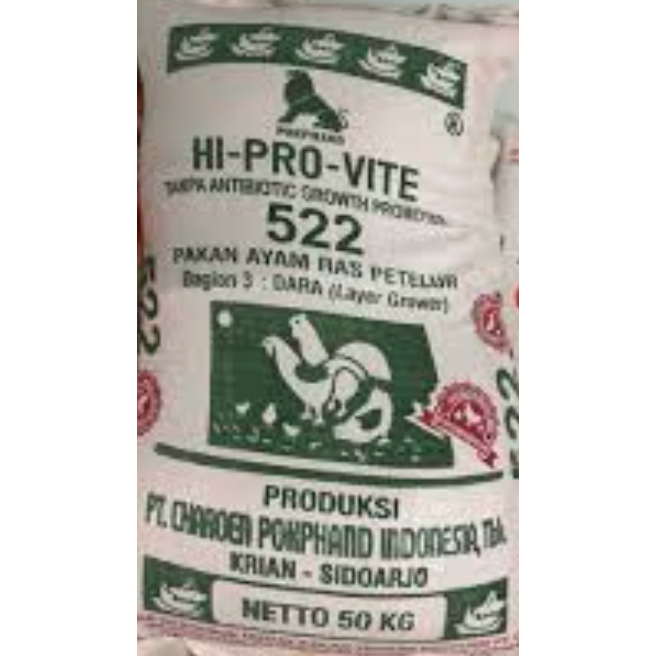 522 pakan ayam petelur masa grower (usia 11-16 minggu) 1 kg