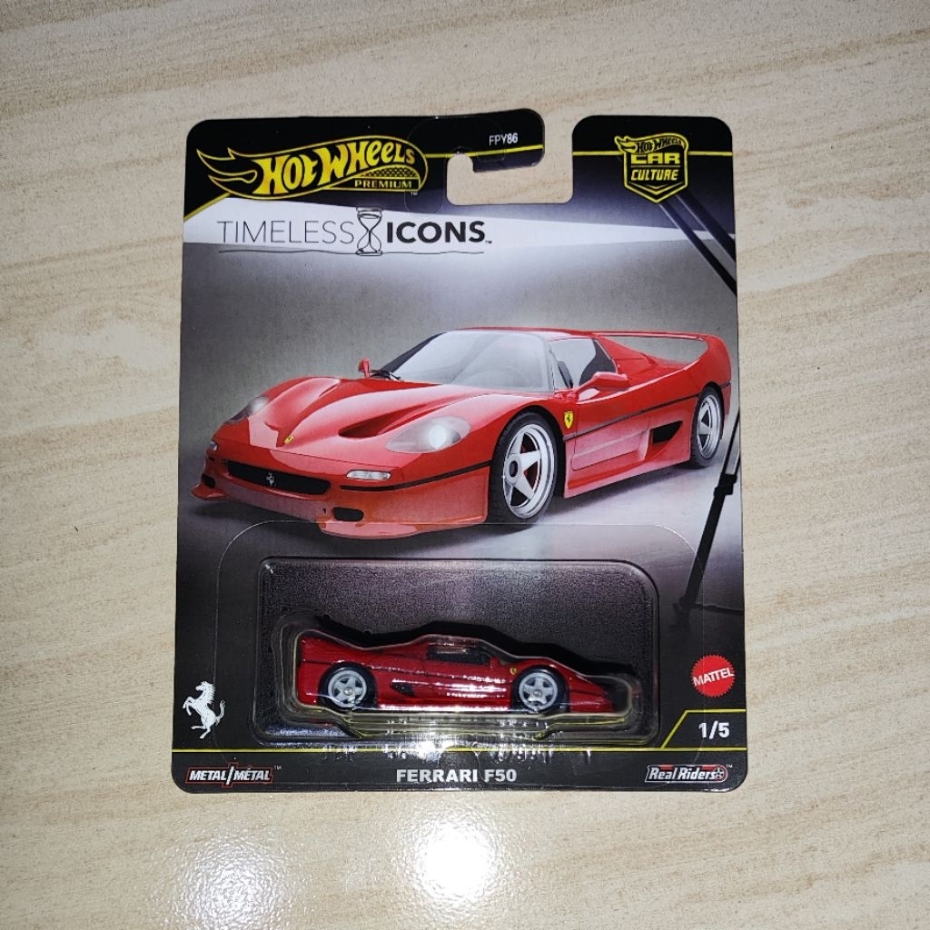 HOTWHEELS FERRARI F50 TIMELESS ICON
