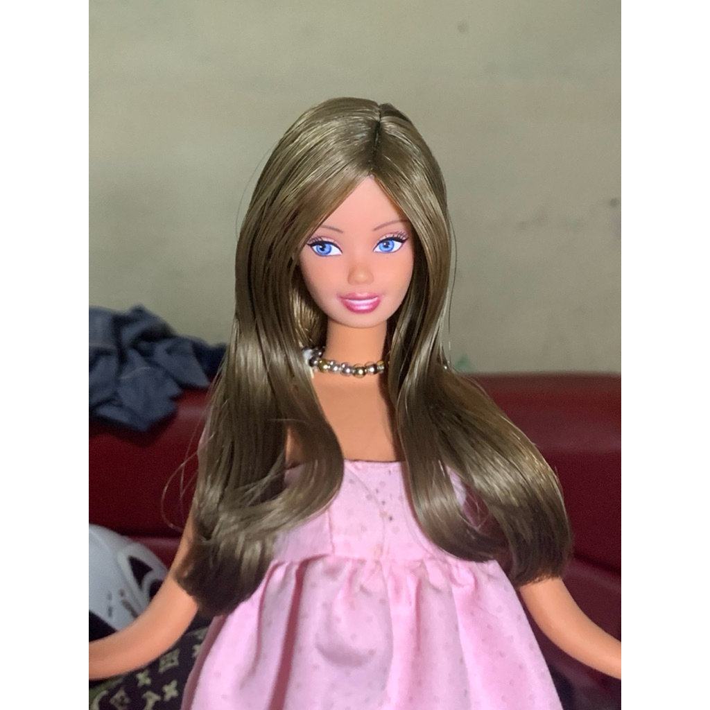 Rambut Boneka Fashion 30cm – Wig Premium Handmade wig bjd reroot rambut