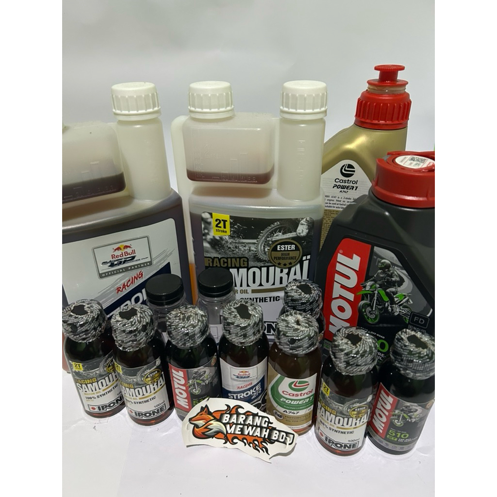 Oli Samping Ipone Stroke 2R 2T Repack 100ml Oli 2 Tak Racing Ninja RX King