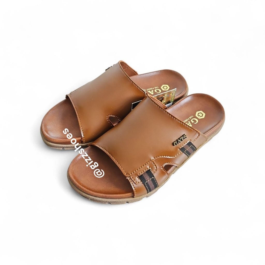 Gats LG K 223 Sandal Stylish Trendy Anak Cowok Laki-laki Original Asli Murah Gat's Gats Coklat Tua M