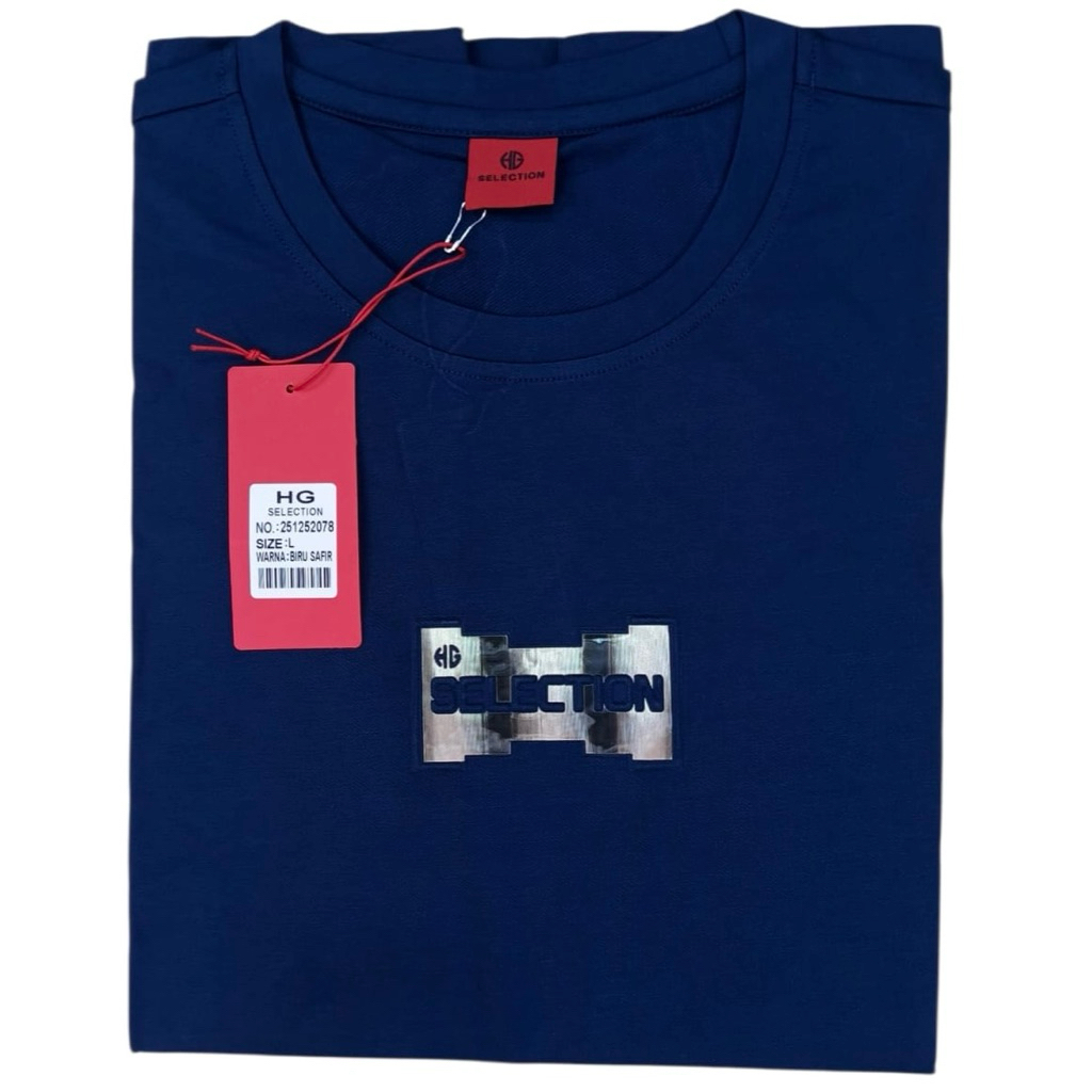 Kaos pria HUGO selection #HG oblong original