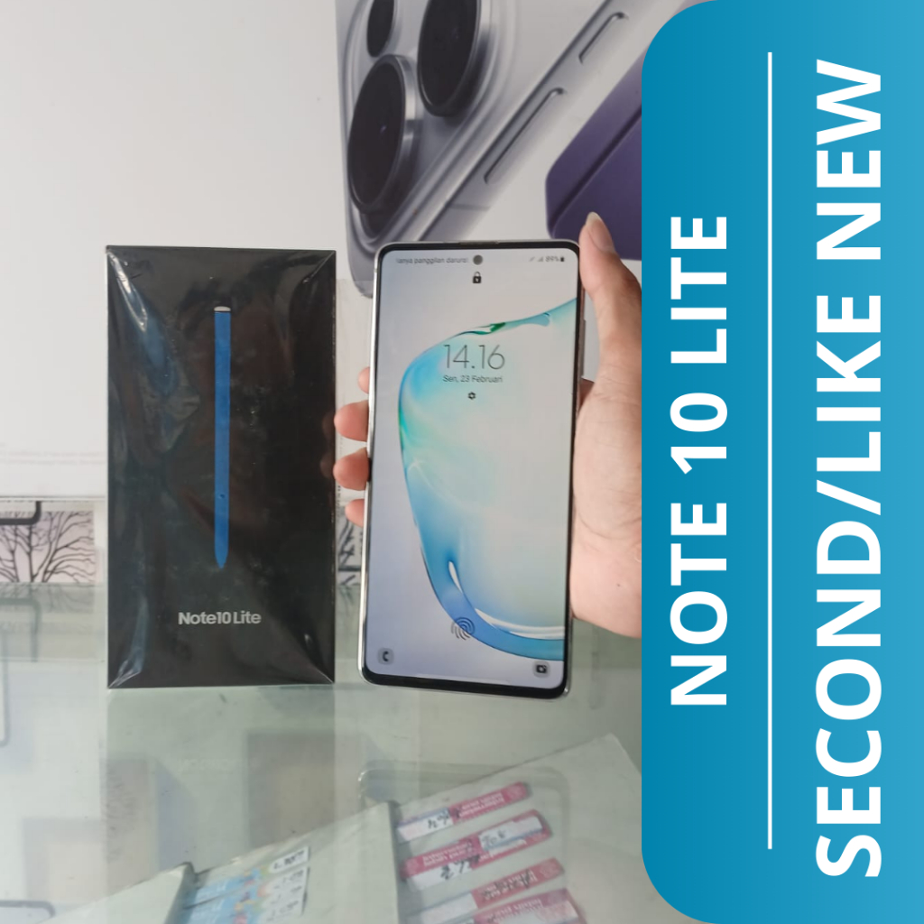 HP SECOND SAMSUNG GALAXY NOTE 10 LITE (8/128)/SAMSUNG GALAXY NOTE 10 LITE HP SECOND