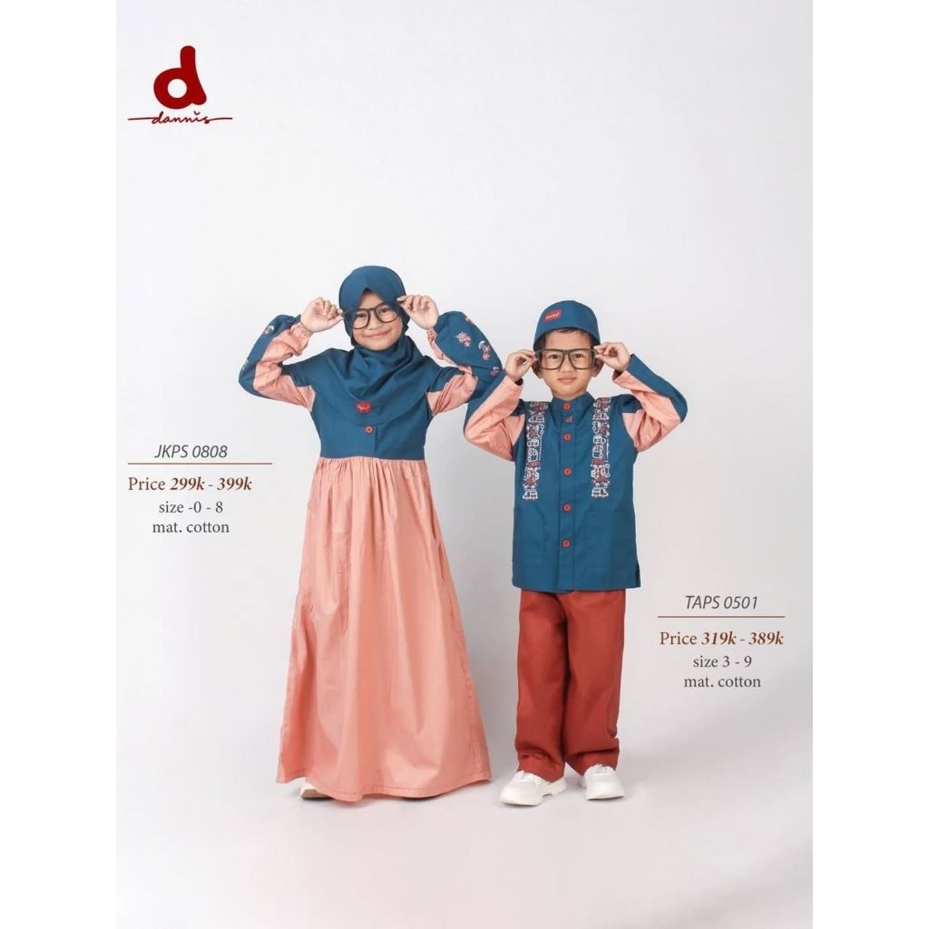 Dannis Baju Muslim Anak Perempuan JKPS0808