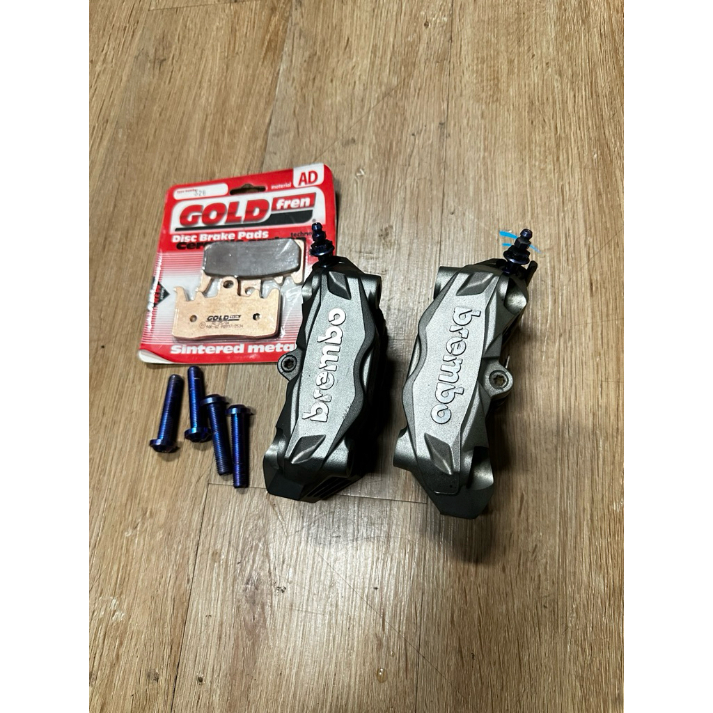 kaliper brembo m432 pitch 100 original kanan kiri