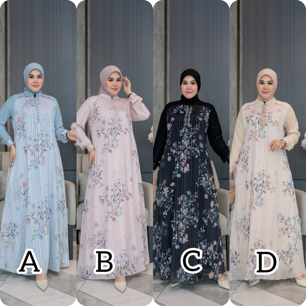Baju Dress Cantik Model Terbaru baju Lebaran model kekinian