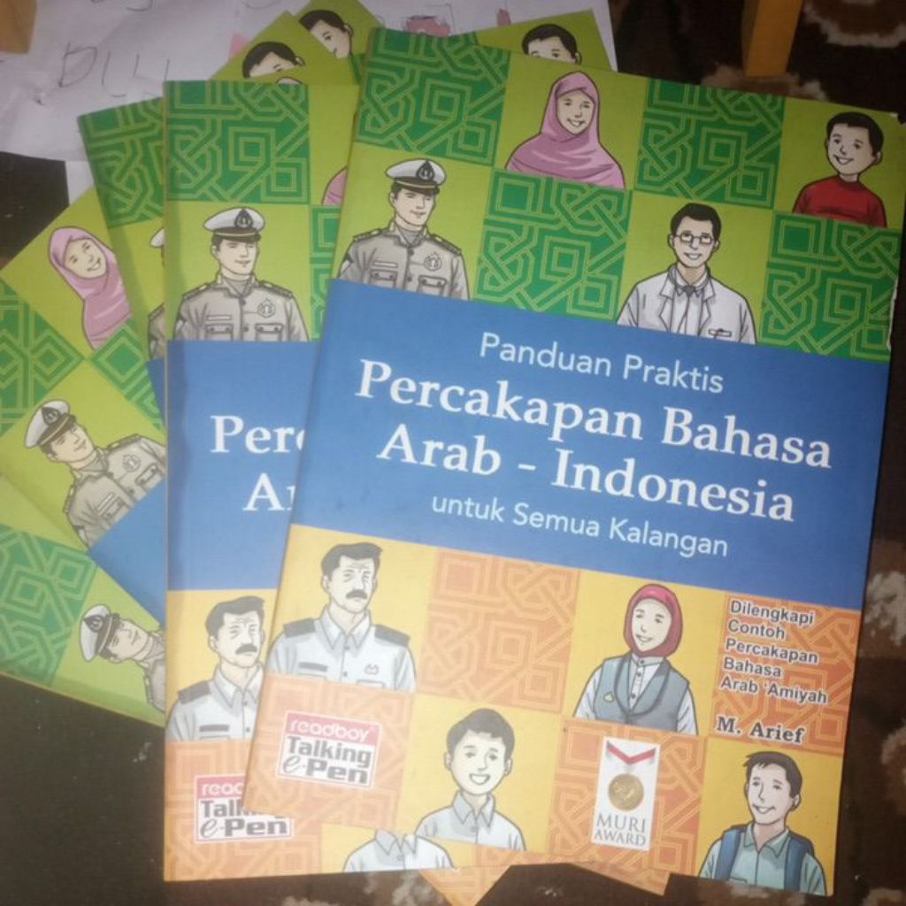 Buku Panduan Praktis Percakapan Bahasa Arab Indonesia untuk semua kalangan | Buku Percakapan bahasa 