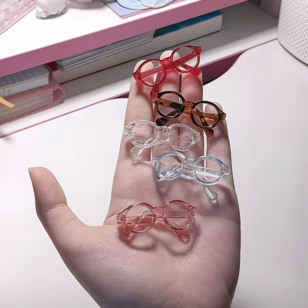 [Ready INA] Kacamata boneka ukuran 10cm | doll glasses murah 10cm