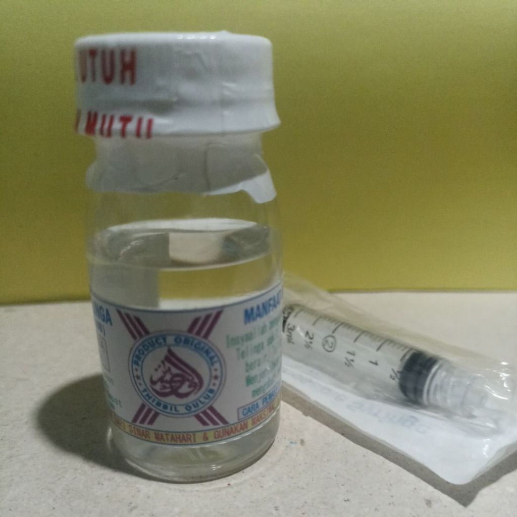 Gurah Telinga Bonus Panduan Gurah Mandiri + Pipet / Herbal Gurah / Obat Telinga