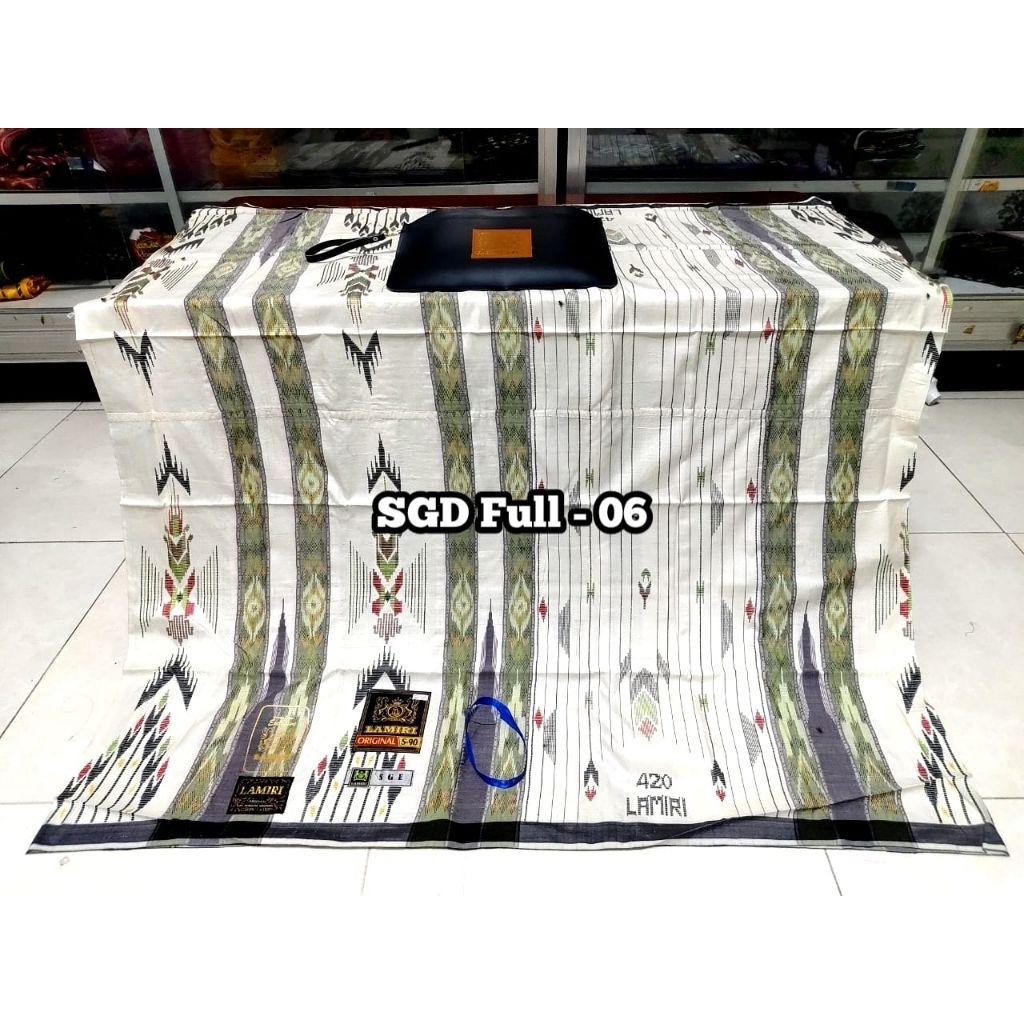 Sarung LAMIRI 420 FULL SUTRA Motif SGD