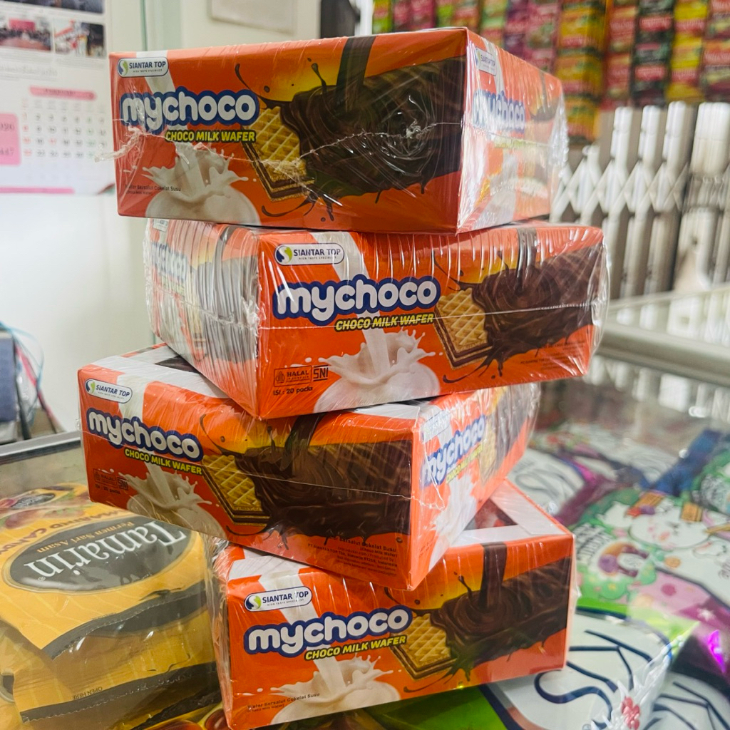 MYCHOCO CHOCO MILK WAFER BY SIANTAR TOP SNACK