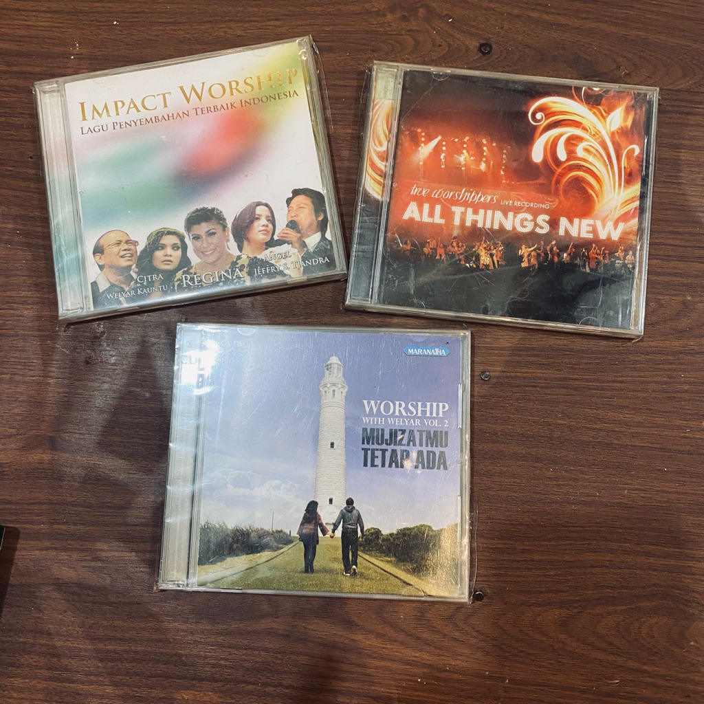 CD Rohani Kristen Original Impact Worship True Worshippers Welyar Kauntu