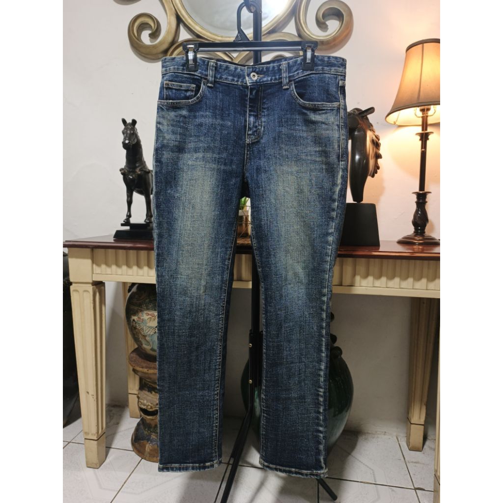 MODIFIED FADING STRECH JEANS