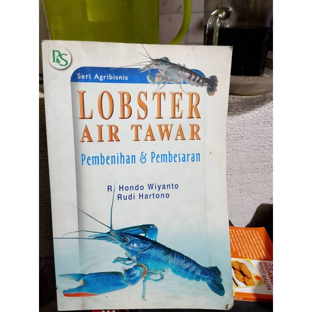 buku Lobster air Tawar pembenihan dan pembesaran