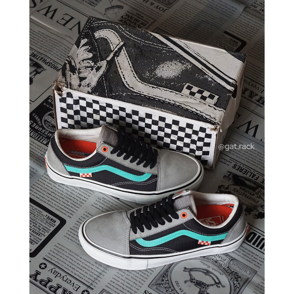 VANS PRO SKATE OLD SKOOL Size 40.5 / 26 cm Preloved 100% Original Resmi PT. Navya - GR00057