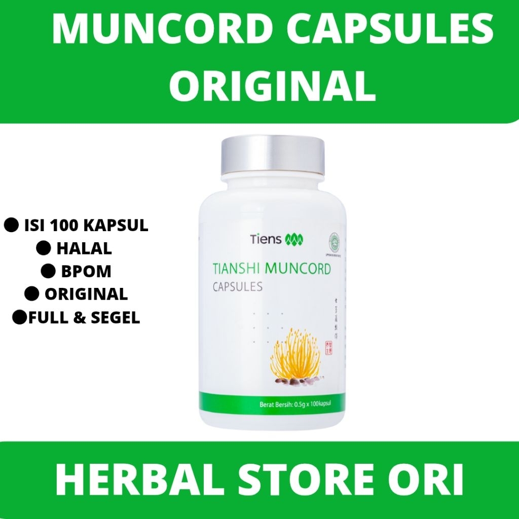Muncord Tiens Original Tianshi Suplemen Daya Tahan Tubuh dan Promil Terlaris