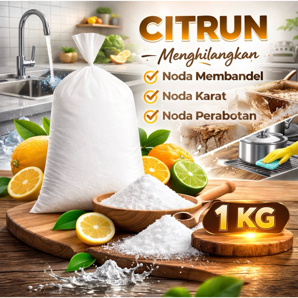 Citrun Pembersih Serba Guna 1KG / Biang Citrun