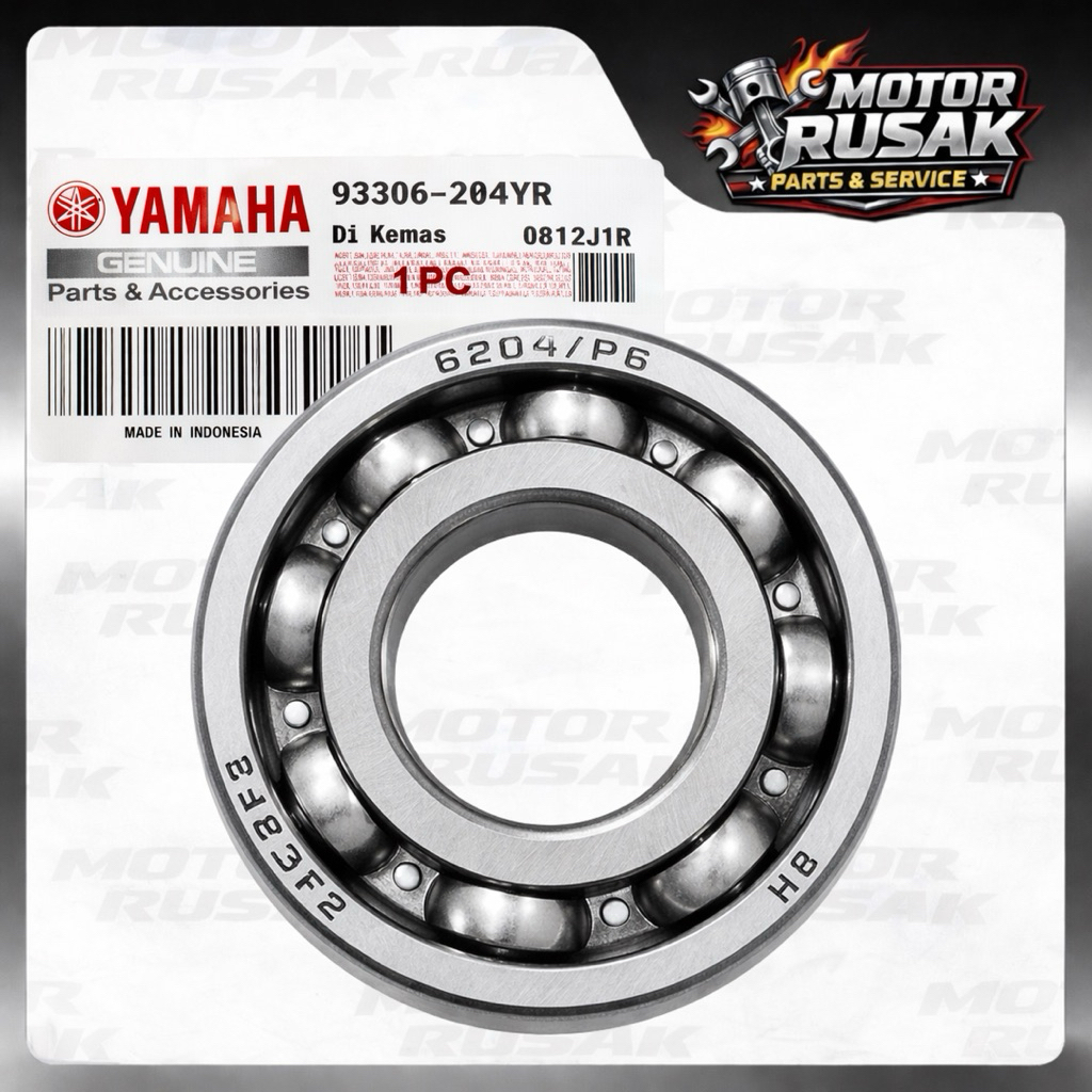 Laher Bearing 6204 Rasio As Pulley NMAX Aerox 155 Lexi 125