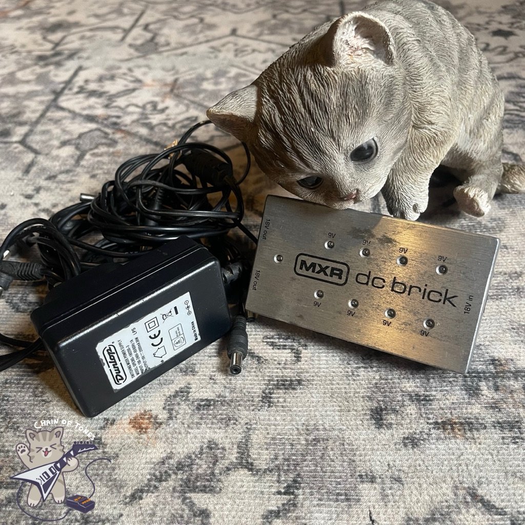 MXR DC BRICK Power Supply Psu Pedal Efek Gitar Bass Bekas