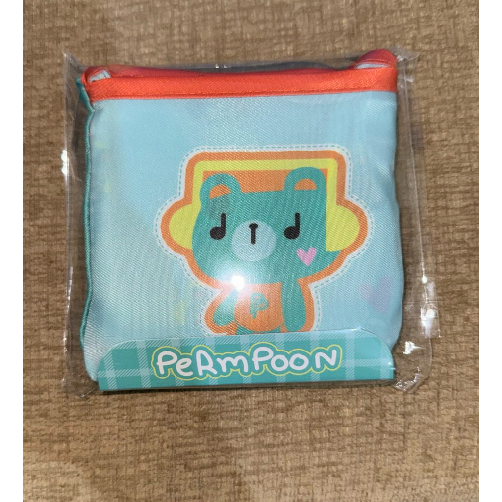 GMMTV CHARACTER FOLDABLE BAG POLCASAN AND PERMPOON