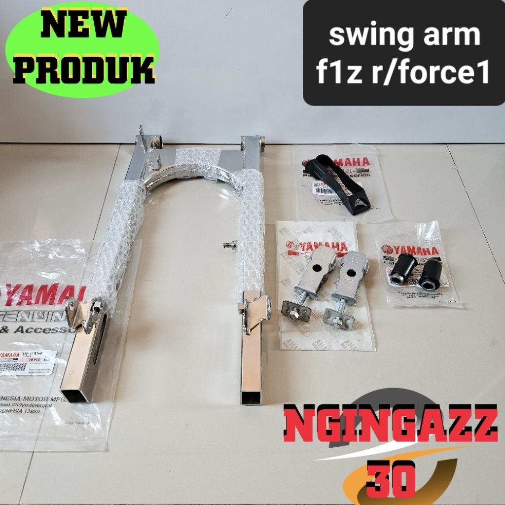 SWING ARM FIZ R F1ZR FORCE1 PNP ALFA VEGA R LAMA WARNA CHROME FULLSET