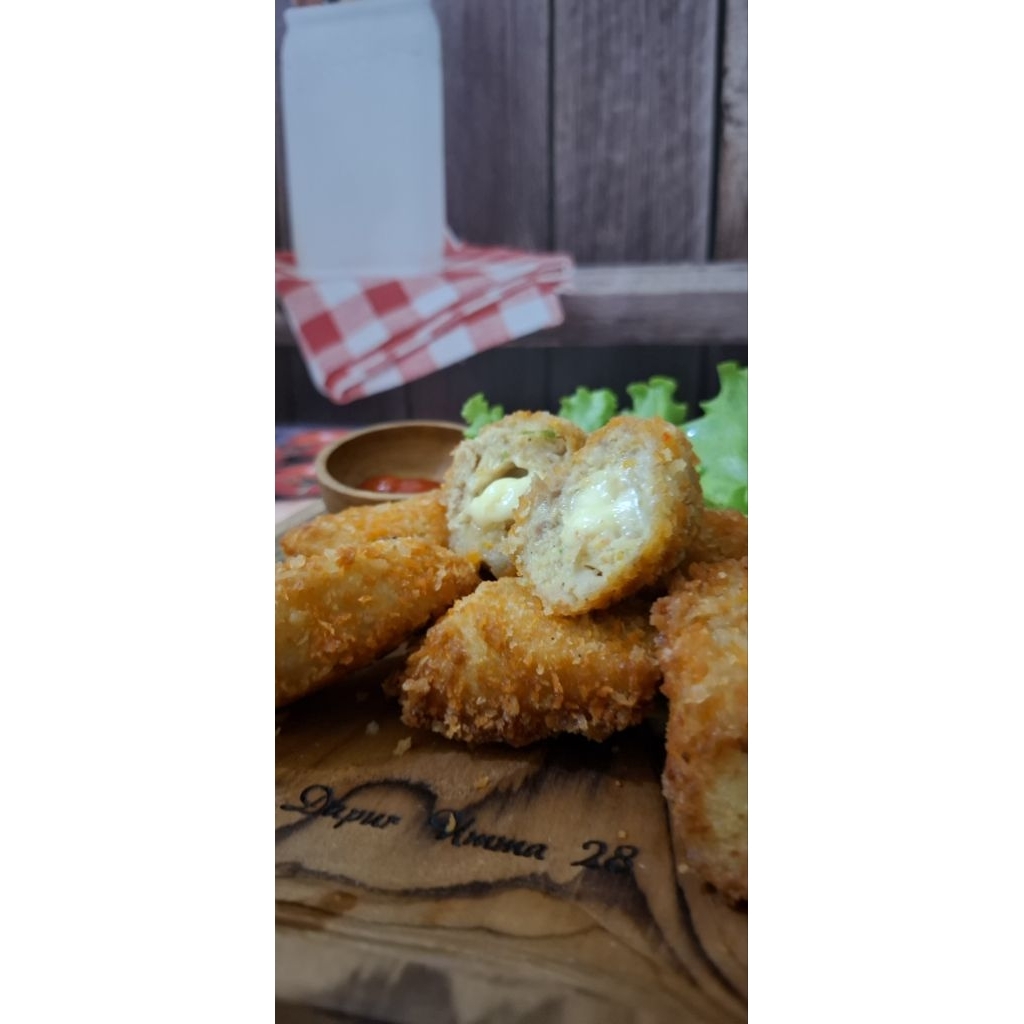 Nugget udang keju