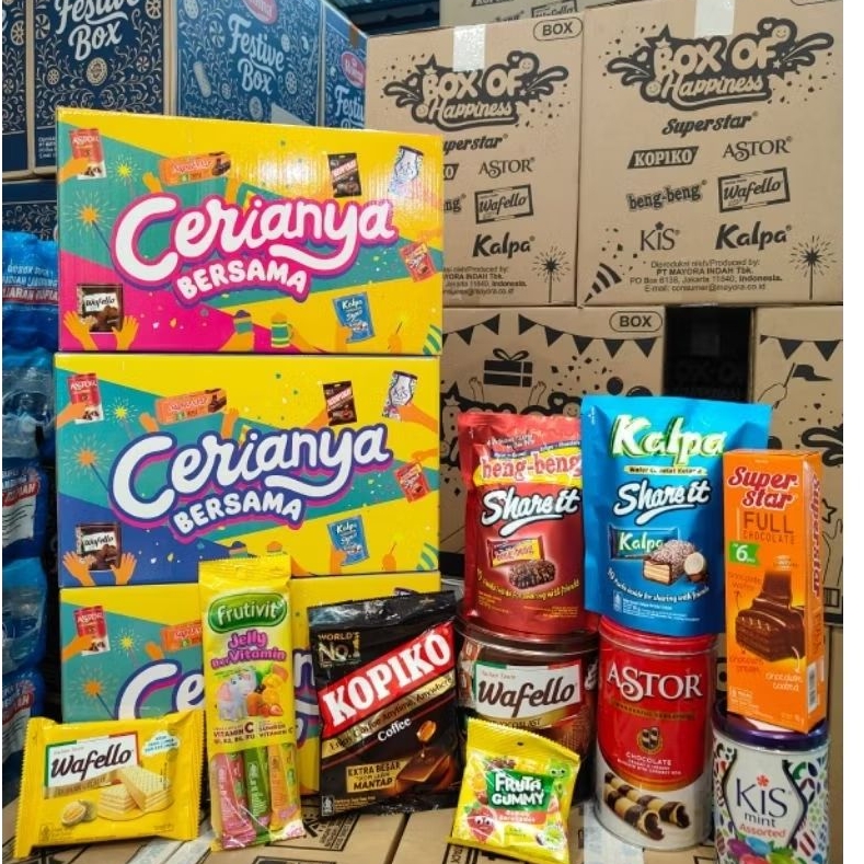 Paket Hampers Mayora Happiness