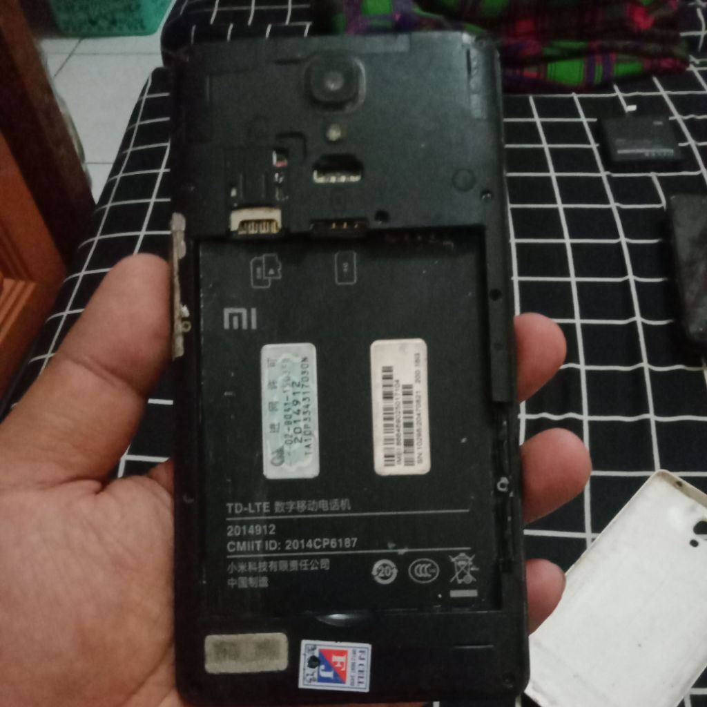 mesin redmi note 1S normal garansi