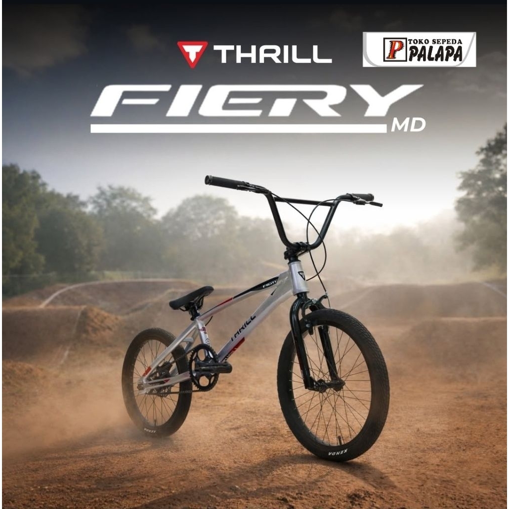 BMX 20 THRILL FIERY MD NEW Sepeda Anak