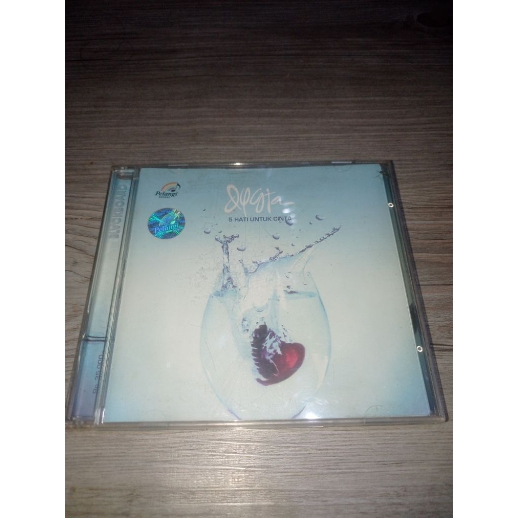 Kaset CD original Dygta 5 hati untuk cinta