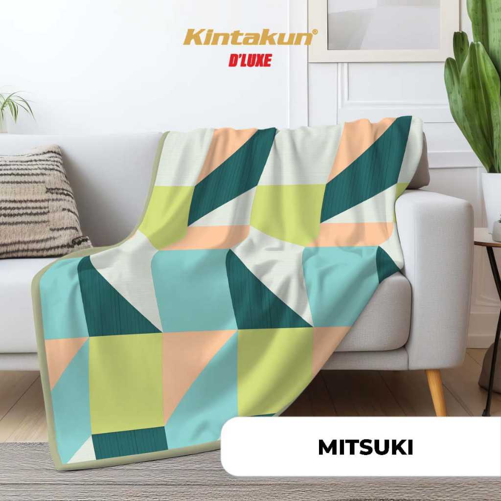 Selimut 160x200 Cm Kintakun Micro Flannel Motif / Polos - SLMTDLX USHOP