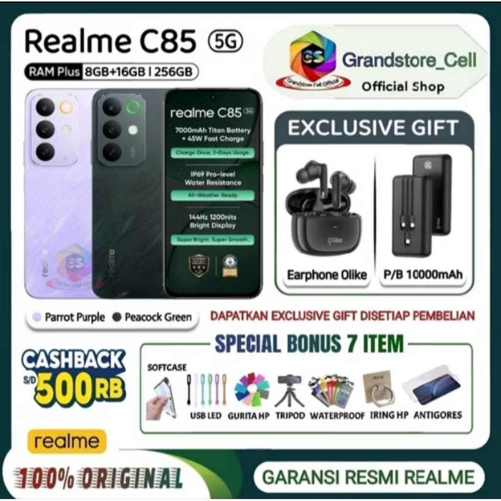 Realme c85 5G [8/256gb] NFC