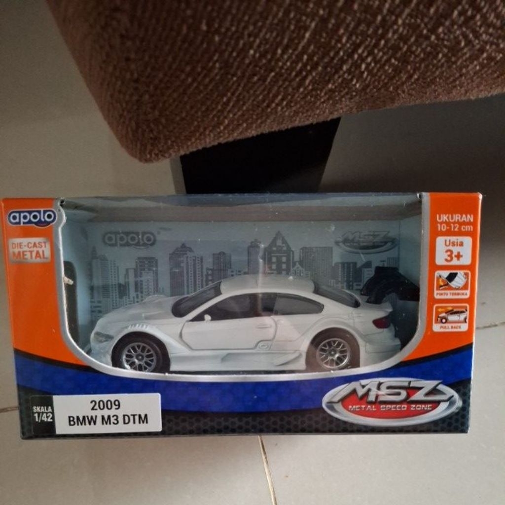 2009 bmw m3 dtm apolo putih