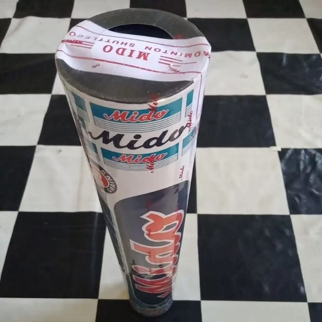 Shuttlecock bulu tournament Mido isi 12 pcs