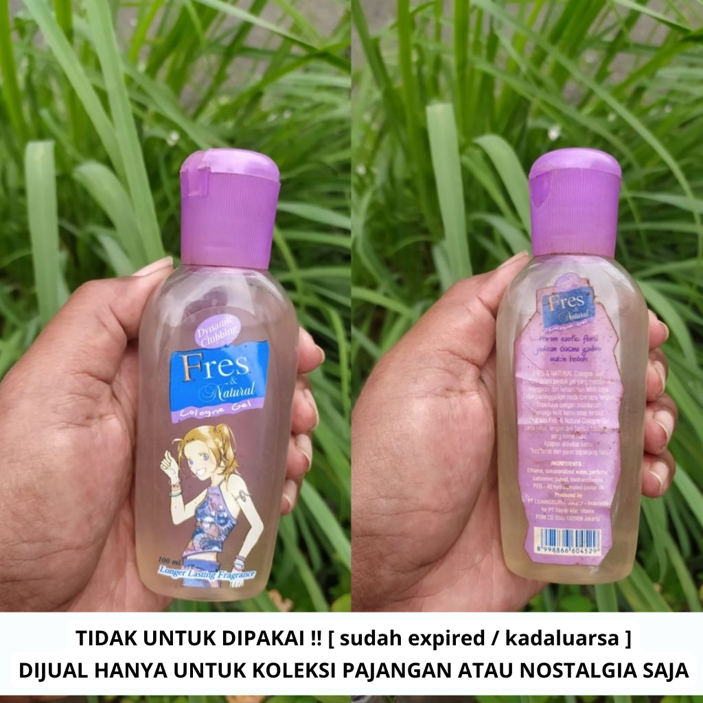 [ KOLEKSI PRODUK JADUL ] FRES & NATURAL COLOGNE GEL TAHUN 2003 HANYA UNTUK PAJANGAN SAJA