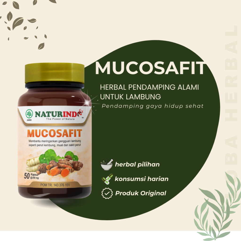 Mucosafit | Herbal Pendukung Kesehatan Lambung & Asam Lambung – Naturindo
