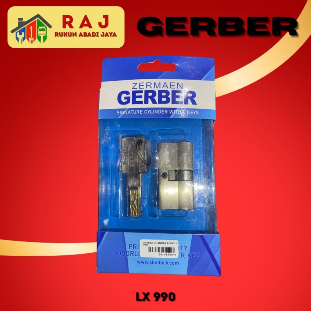 GERBER Cilinder Kunci LX 990