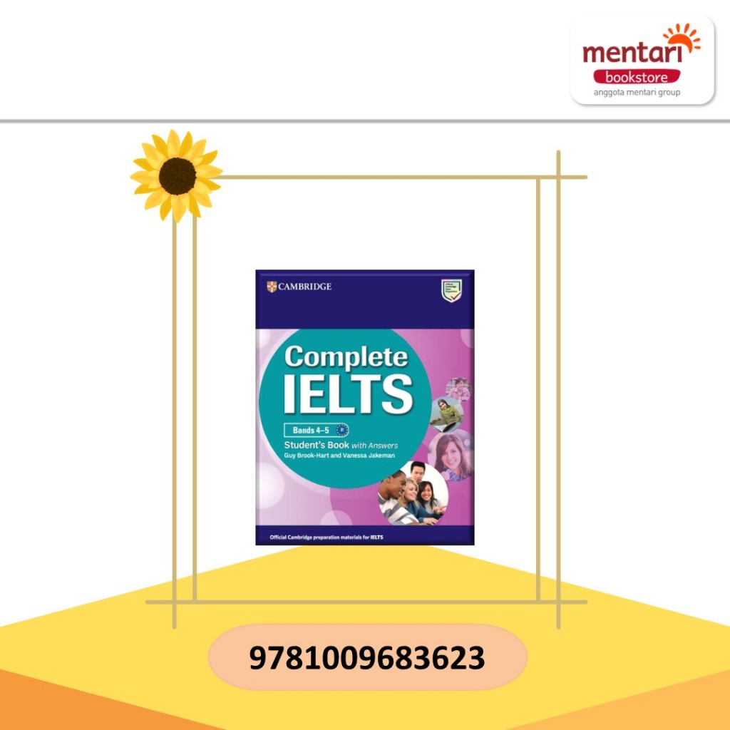 Cambridge Complete IELTS Bands 4-5 SB w/Answer | Buku IELTS