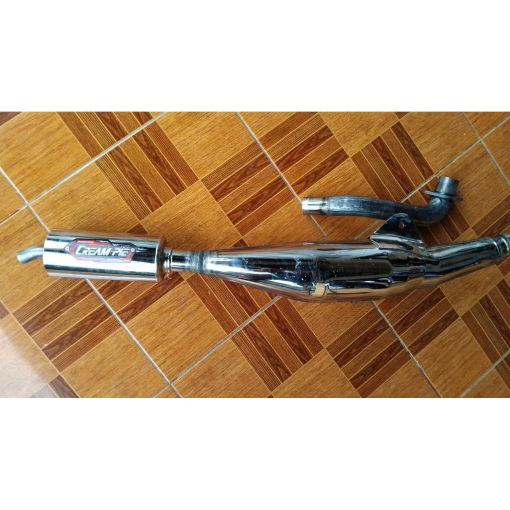 Knalpot Creampie Original Jogja FIZR FORCE1 F1ZR Bobokan Bahan Baru Original Racing Jogja