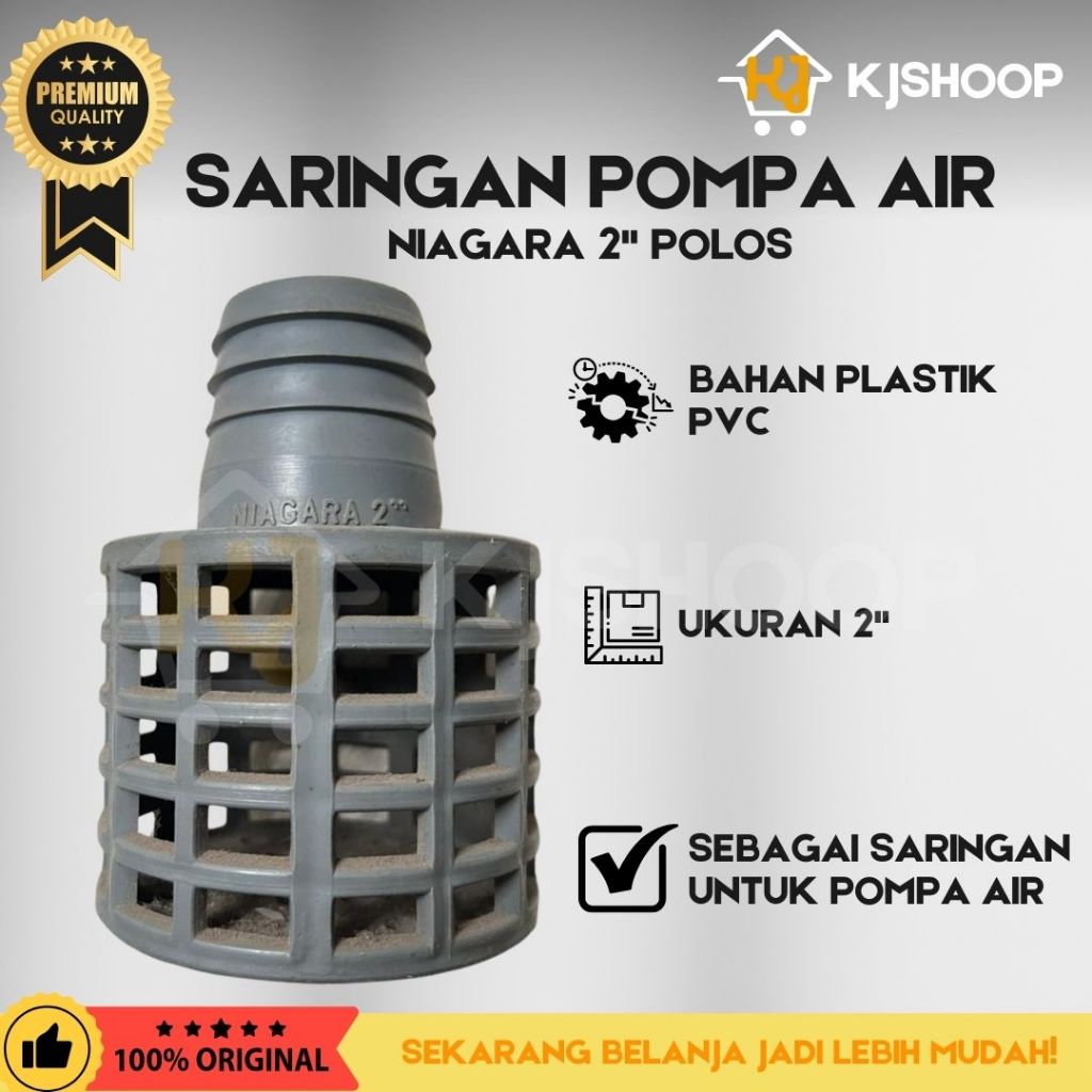 SARINGAN POMPA AIR FILTER WATER PUMP 2" POLOS NIAGARA