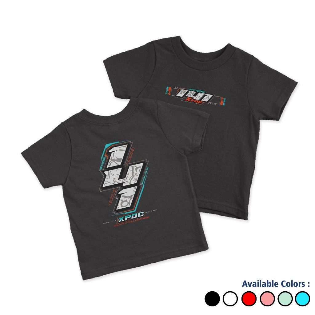 Kaos Anak 141 Xpdc Fashion Baju Atasan Anak Laki Laki Perempuan Distro Umur  3 4 5 6 7 8 9 10 11 13 