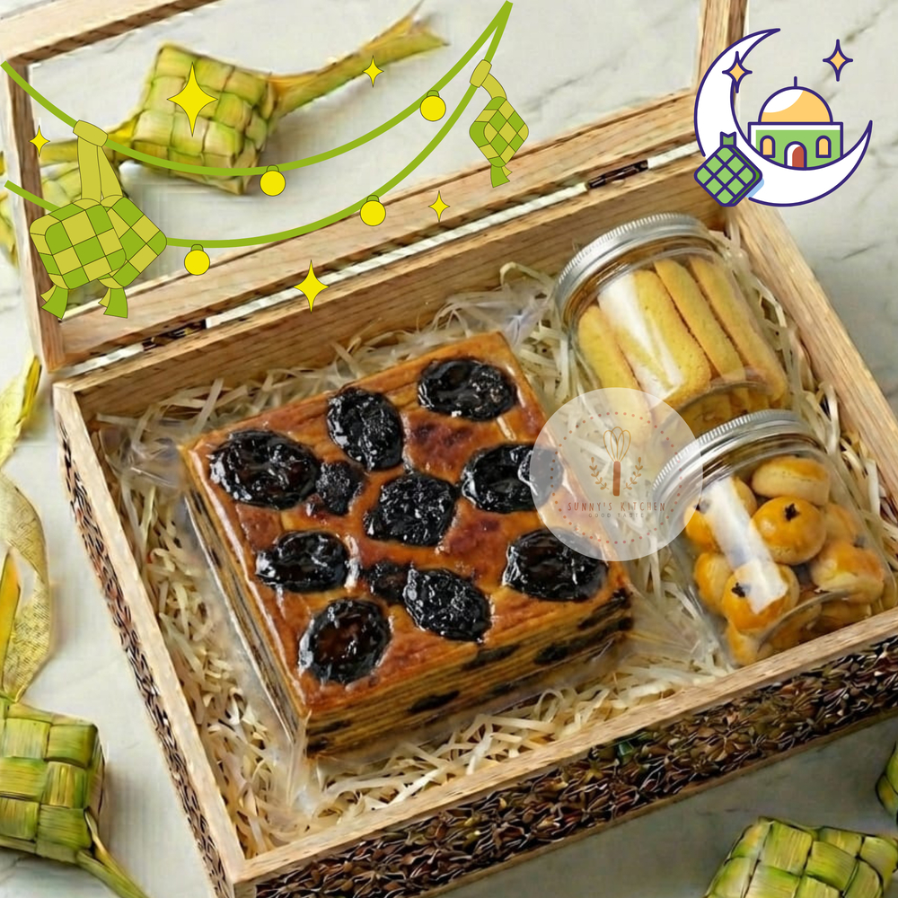 Paket Hemat Prunes Premium Idul Fitri | Lapis Legit | Kue Basah | Kue Kering