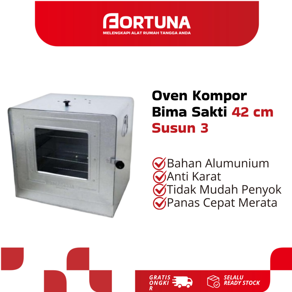 Oven Kompor Tangkring Bima Sakti 42 cm Susun 3