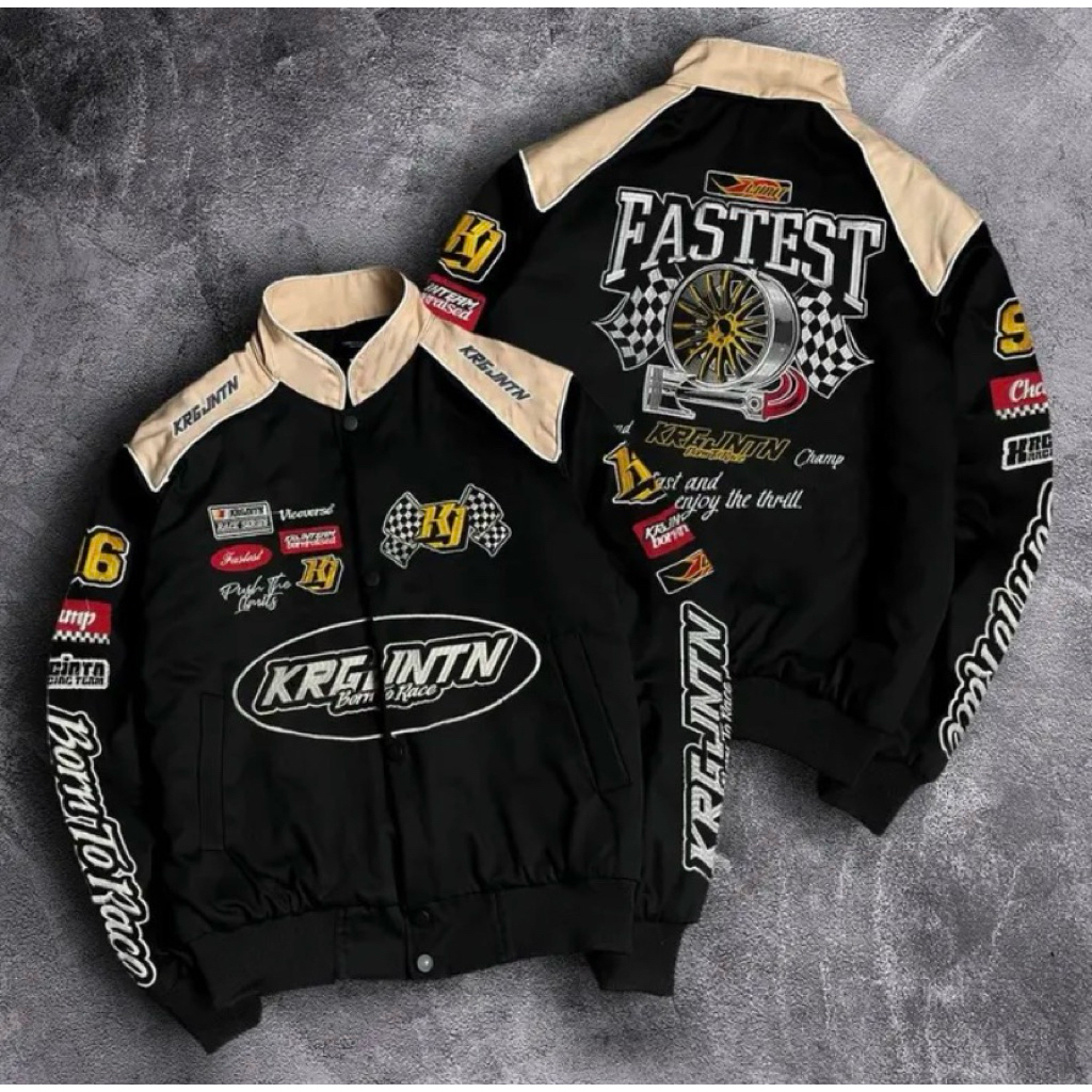 JACKET NASCAR | JAKET NASCAR | JAKET NASCAR BORDIR | Fastest