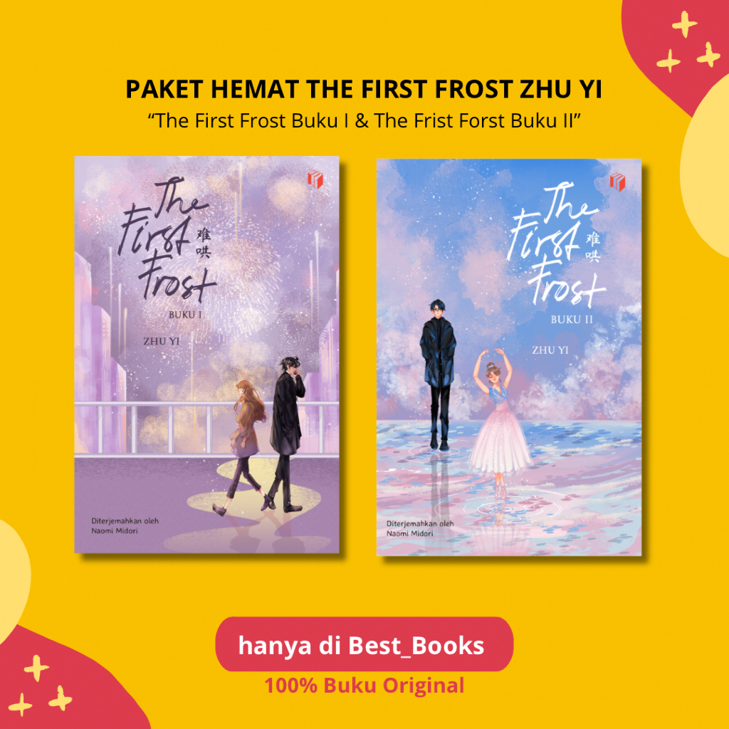 Shira Media - Paket Hemat Bundling The First Frost Buku 1 & The First Frost Buku 2 Zhu Yi - Original