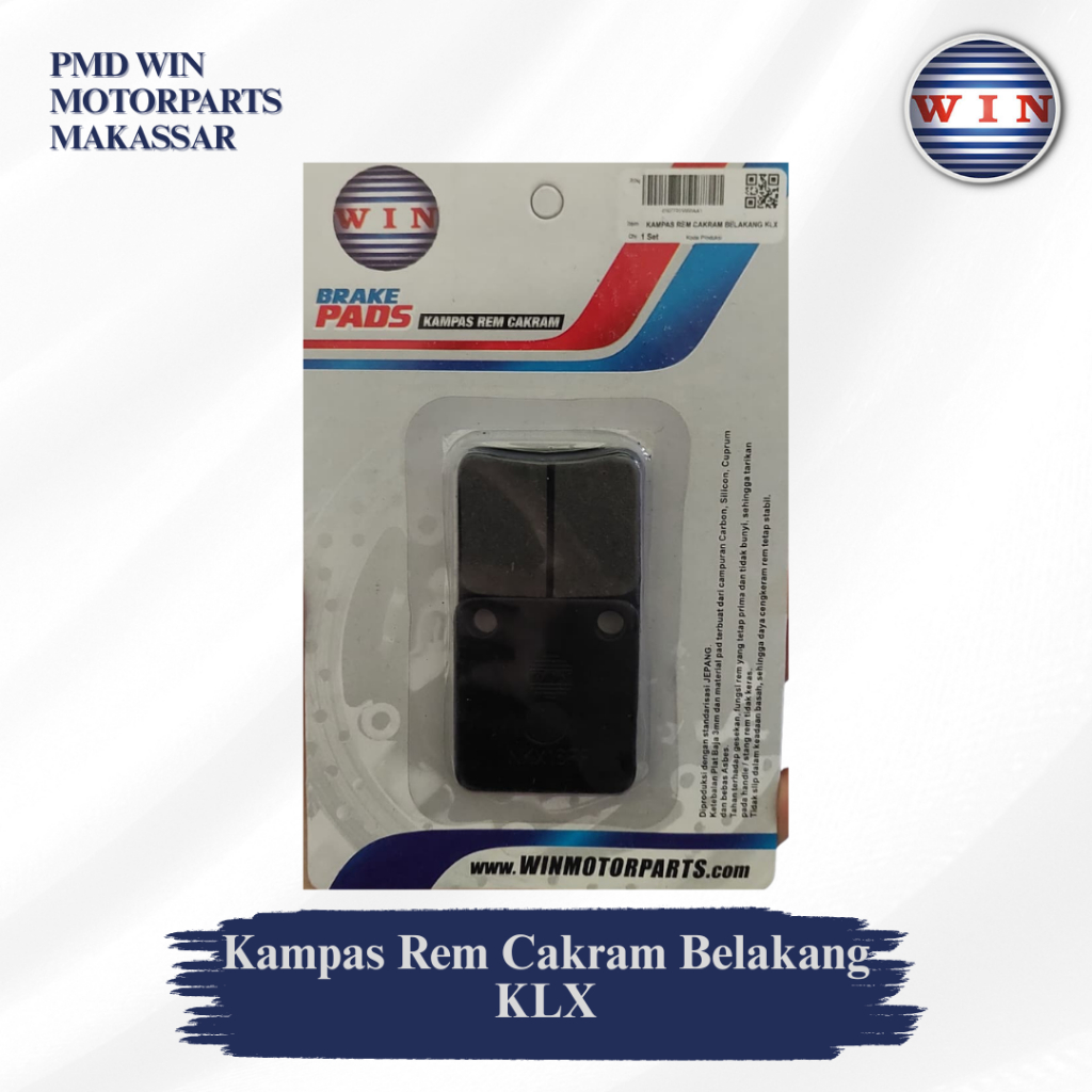 Kampas Rem Cakram Belakang KLX