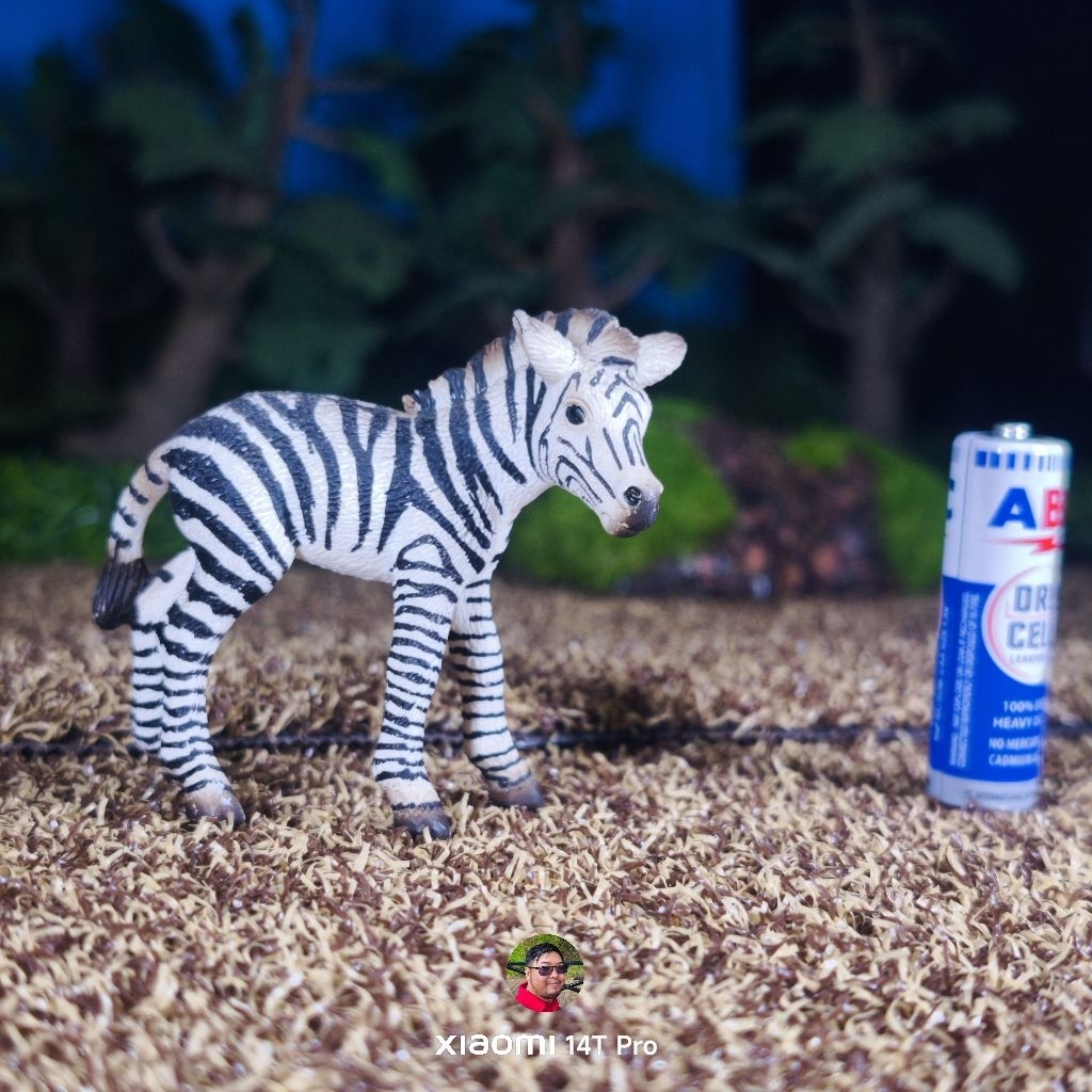Schleich Zebra foal figure