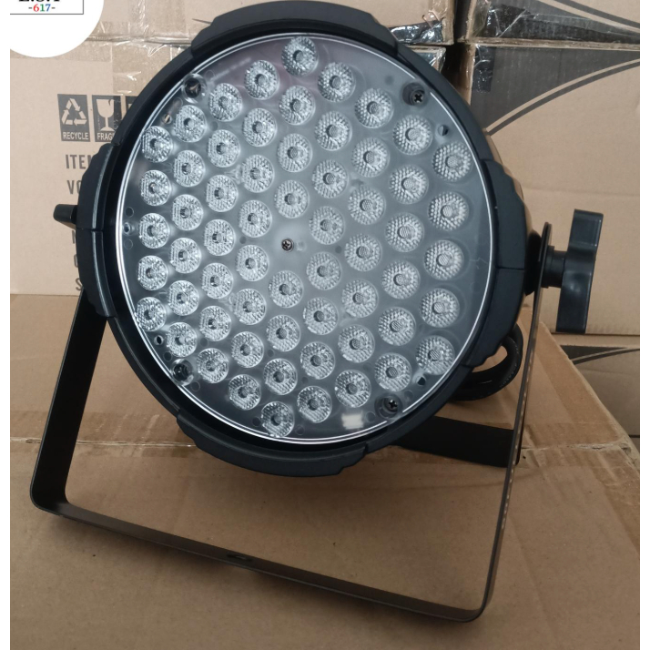 Lampu Panggung Redsun Parled LED 60x3W Full Color RGB 3in1 DMX512 Sensor Suara - Body Aluminium
